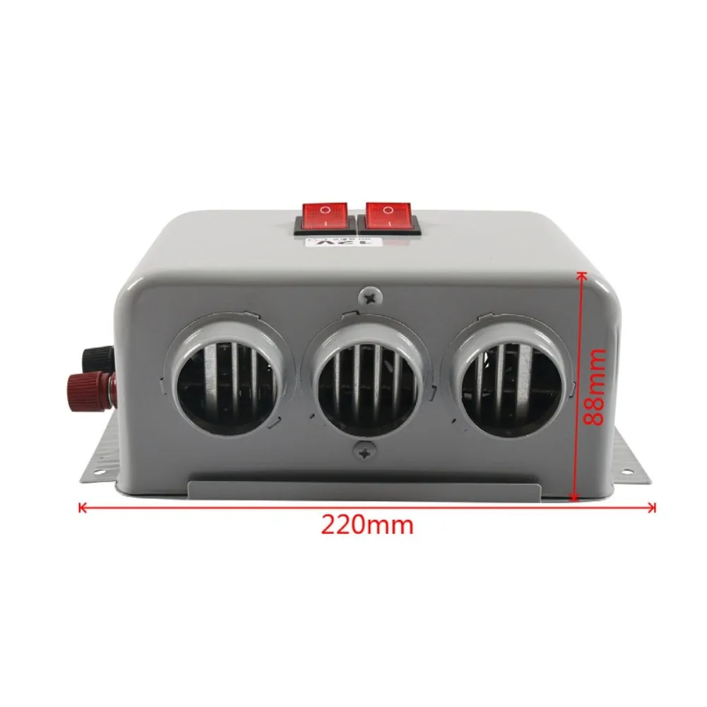 800W 12V Engine High Power Heating Machine Glass Fog Defrosting Car Air Heater For Trucks, Buses, Motor Homes, Trucks, Campers
