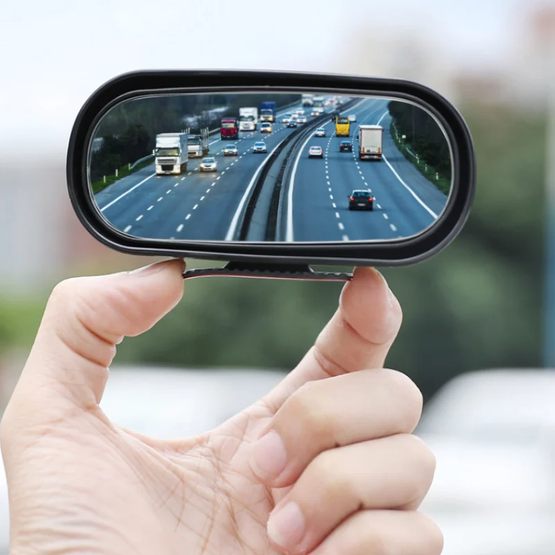 Universal Car Mirror 360° Adjustable Wide Angle Side Rear Mirrors Blind Spot Snap Way for Parking Auxiliary Rear View Mirror
