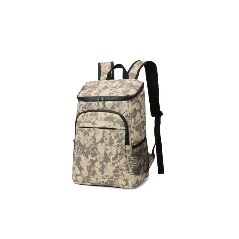 Zaino mimetico portatile zaino termico di grande capacità zaino da Picnic impermeabile all\'aperto borsa termica per birra con impacco di ghiaccio