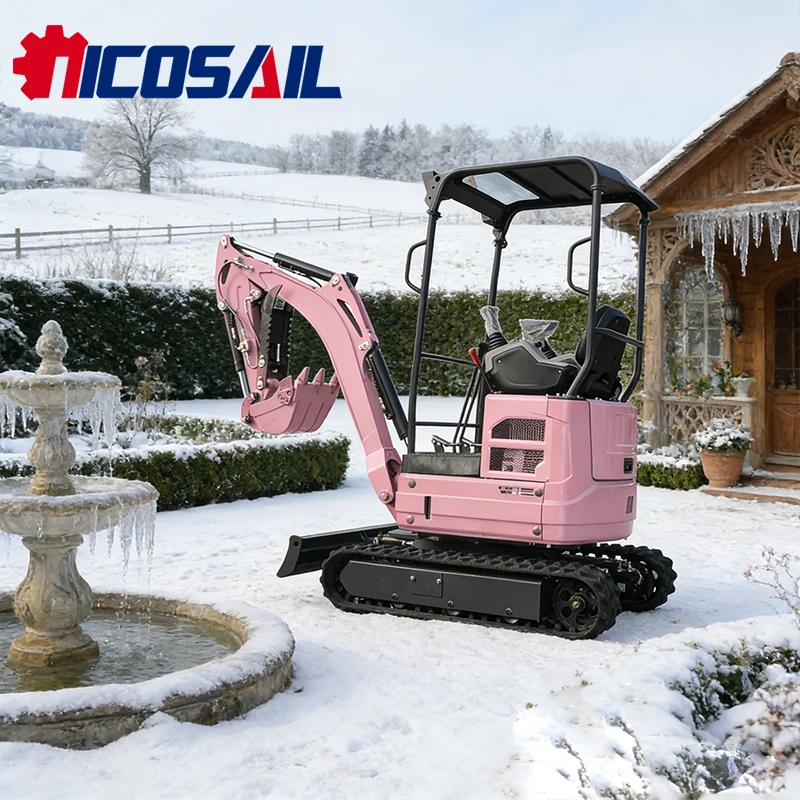 

Small excavator Epa engine Kubota 1.8-ton tracked micro excavator 1800kg farm small excavator for sale