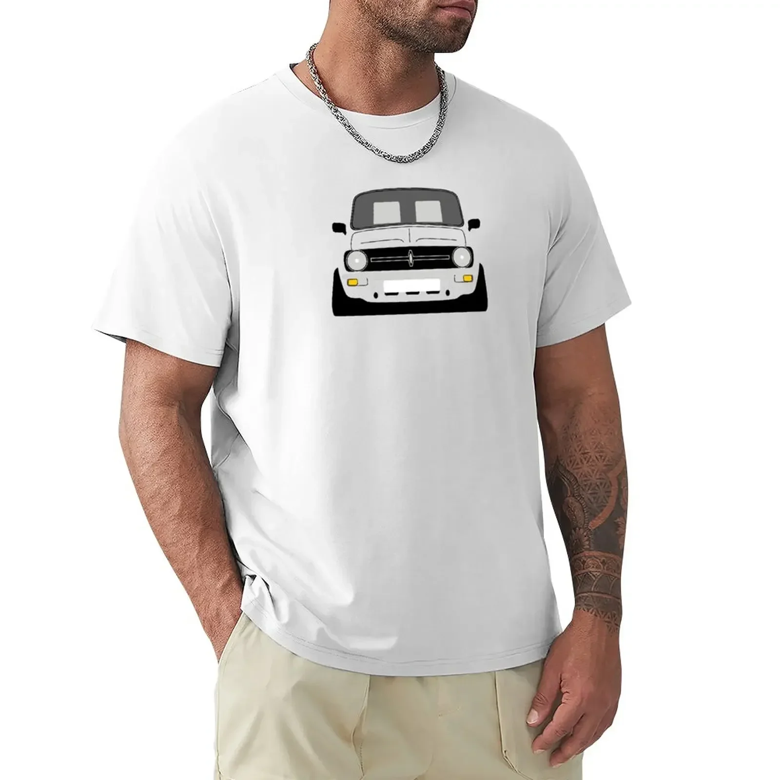 Classic  Clubman Estate Front T-Shirt Short sleeve tee anime clothes customs t shirts for men cotton