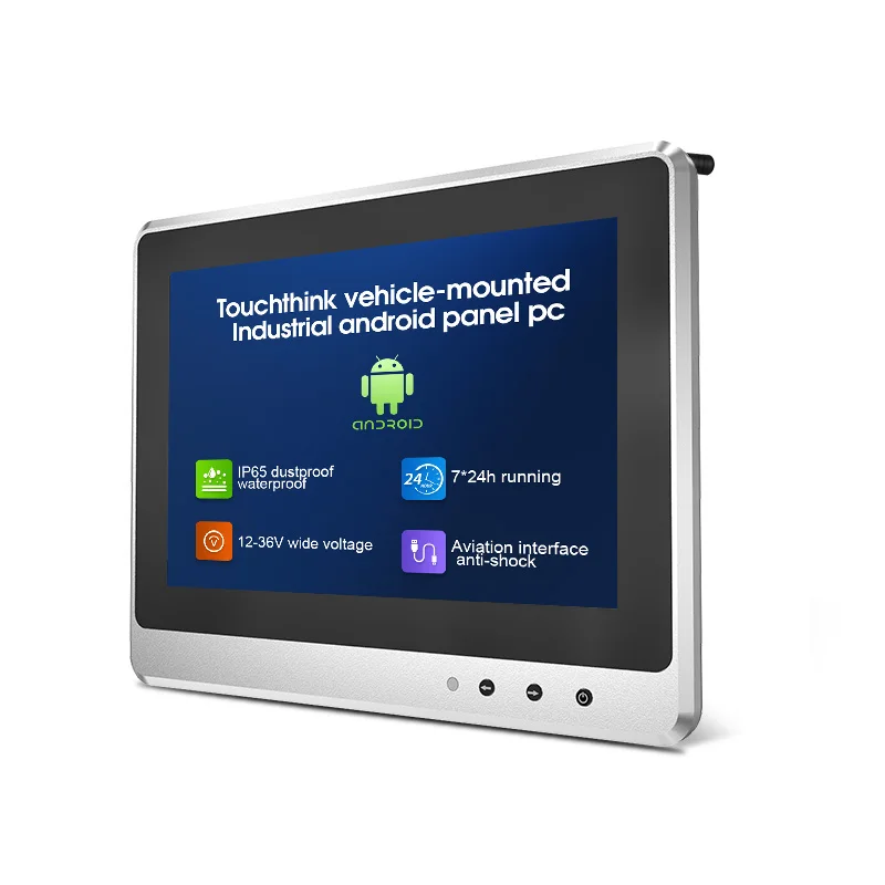 Touchthink 101 Inch Capacitive Touch Marine Industrial Android Panel Pc with Customized Temperature and Humidity Sensor