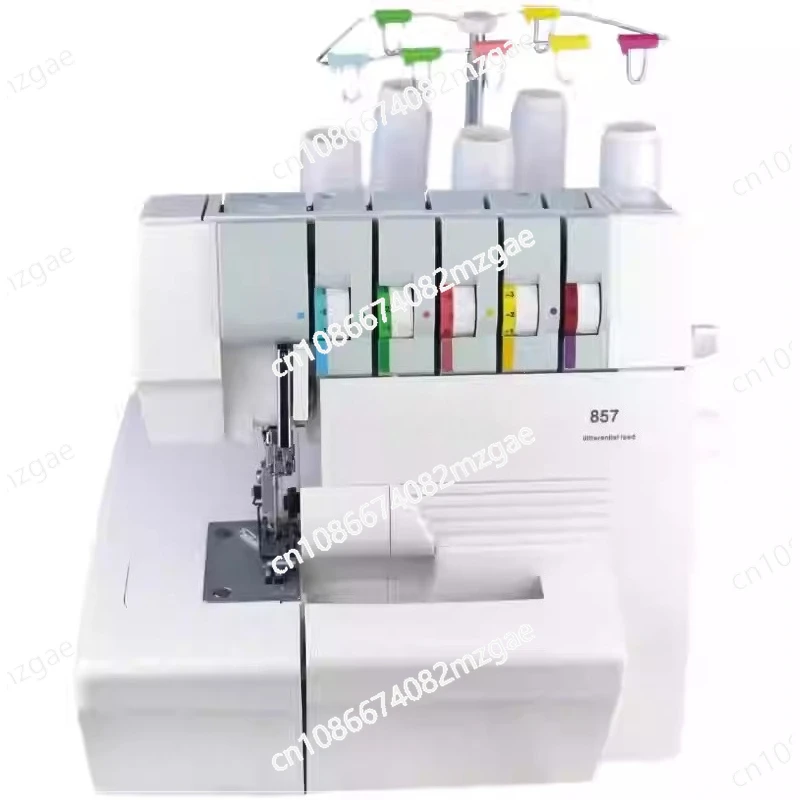 1PC Sewing Machine 855 Line Hemming Zigzag Stretch Sewing Machine 857 Overlock Machine With English Manual