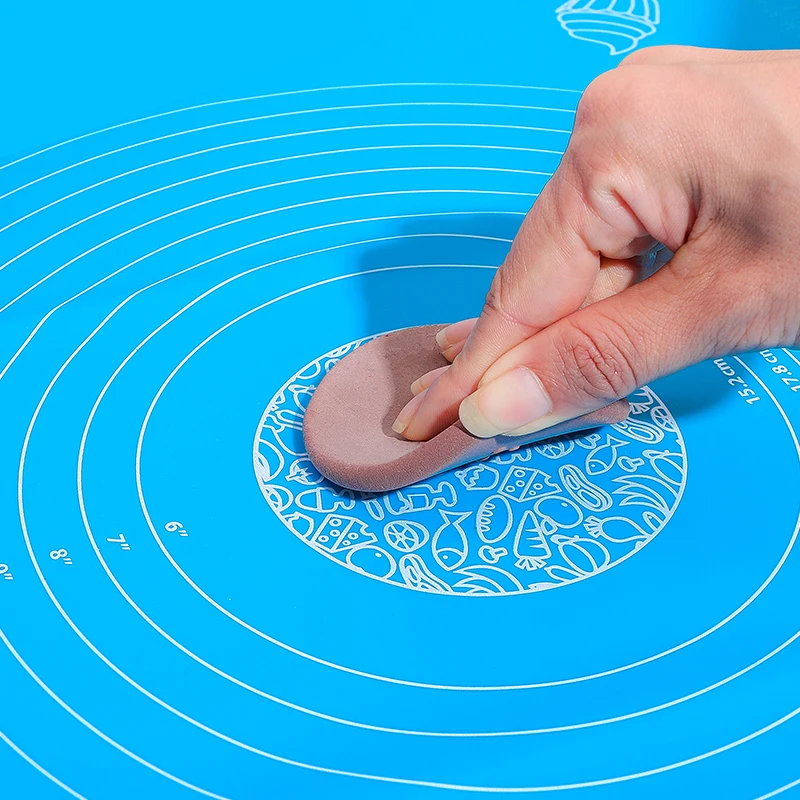 FAIS DU Kneading Pad Silicone Baking Mats Kitchen Accessories Sheet Pizza Dough Mat Non-stick Pastry Rolling Mat Cooking Tools