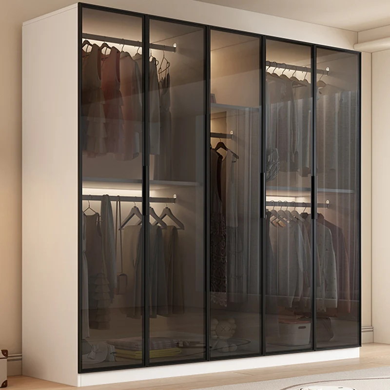 

Nordic Cabinet Wardrobe Space Saving Modern Partitions Walk In Door Cube Wardrobe Bedroom Clothes Guarda Roupa Trendy Furniture