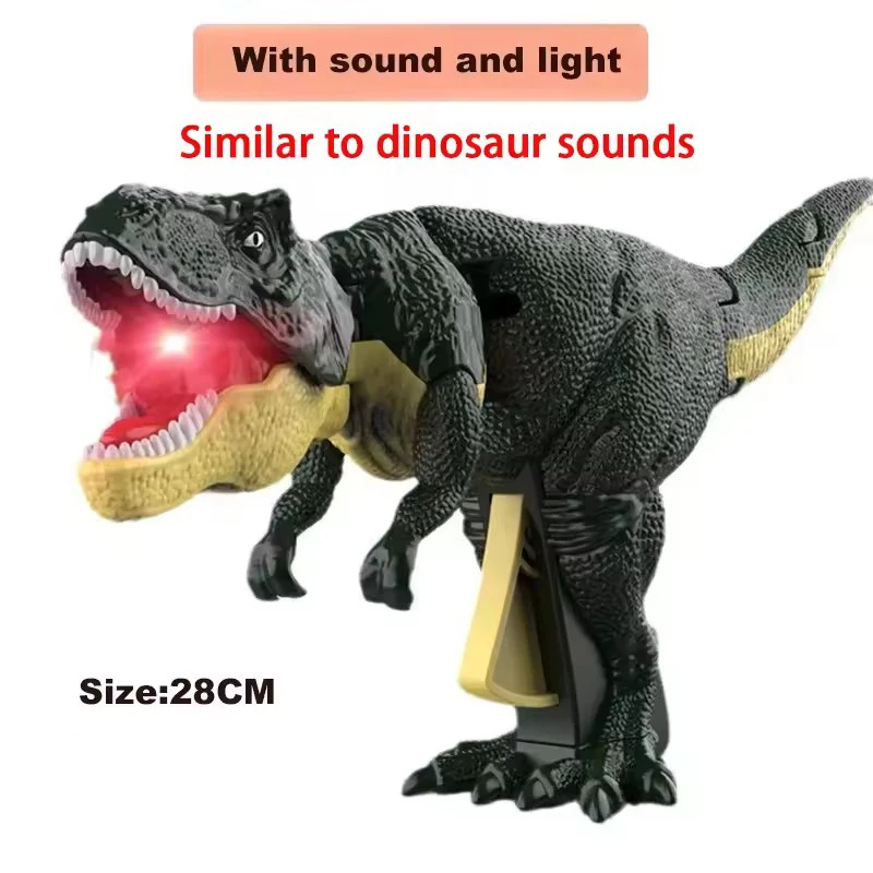 JURASSLC WORLD drôle son dinosaure décompression à commande manuelle balançoire télescopique dinosaure Fidget jouet pour enfants noël enfants cadeau