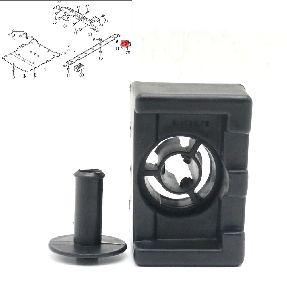 9J1802819 Rocker Lift Frame Jacking Support Point Jack Pad Block Adapter For Audi E-Tron Gt 21-26 For Porsche Taycan 9J1 20-26