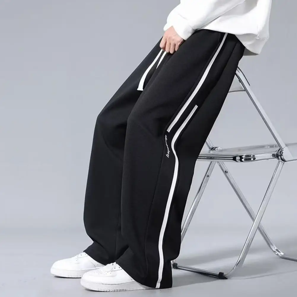 Pantalon de survêtement à jambes larges pour hommes, pantalon de jogging baggy, pantalon de jogging respirant, design de mode extérieur, melon al adt, fjgy, nouveau, 2024