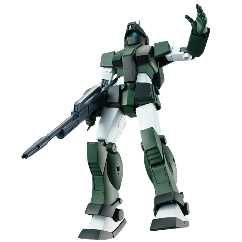 Bandai ของแท้ THE ROBOT SPIRITS RGM-79SC GM SNIPER CUSTOM [JABURO DEFENCE FORCES TYPE] ver. กันดั้มอะนิเมะรุ่นของเล่นของขวัญ