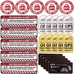 1/2set Bicycle GPS Sticker Scooter Motorcycle Anti-Theft Warning Sticker Tracking Reflective Waterproof Paster Bike Accessories