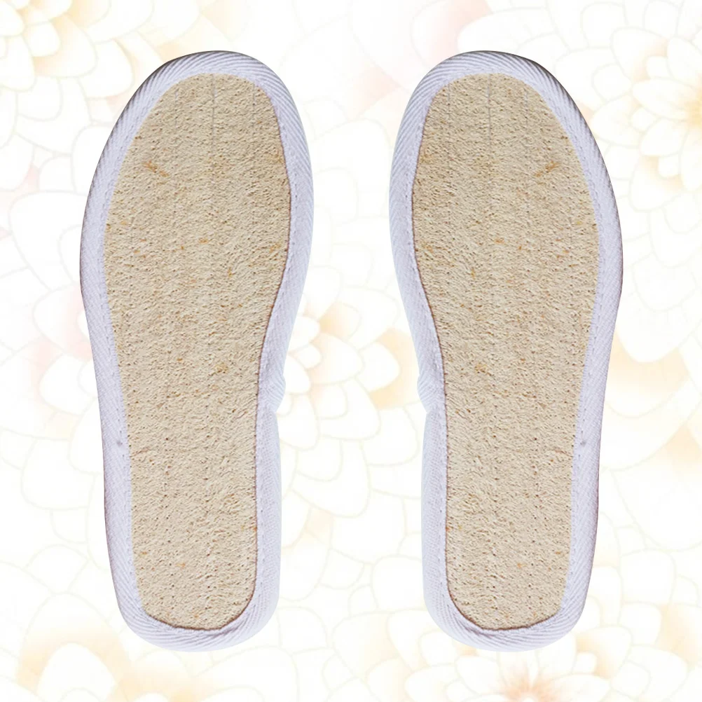 Semelles intérieures luffa respirantes et absorbant la sueur, accessoires de chaussures confortables pour femmes, semelles de sport, outil de soins des pieds