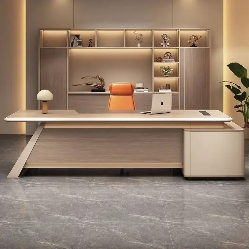 

L-образный офисный стол, компьютерный стол, рабочая станция, элитный и стильный окрашенный стол для офиса и комнаты