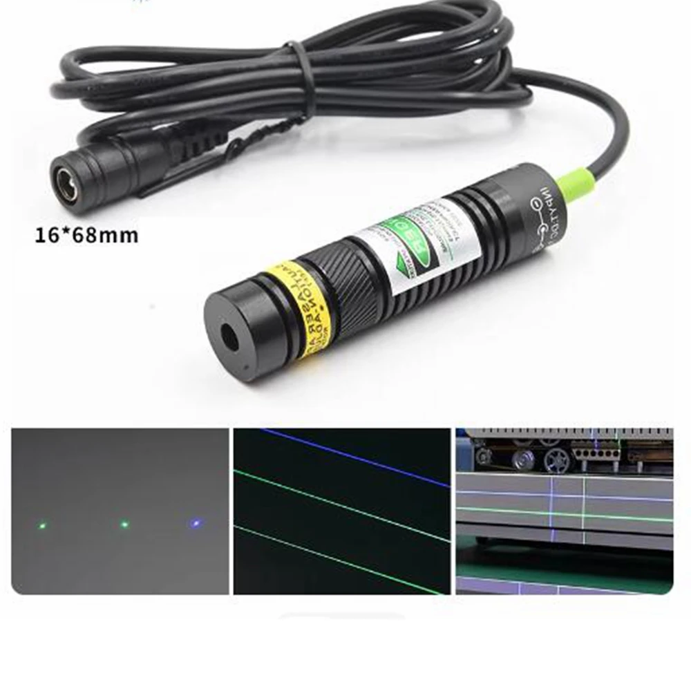 515nm Green 10mw/30mw Dot Line Cross Cutting Positioning LED Module