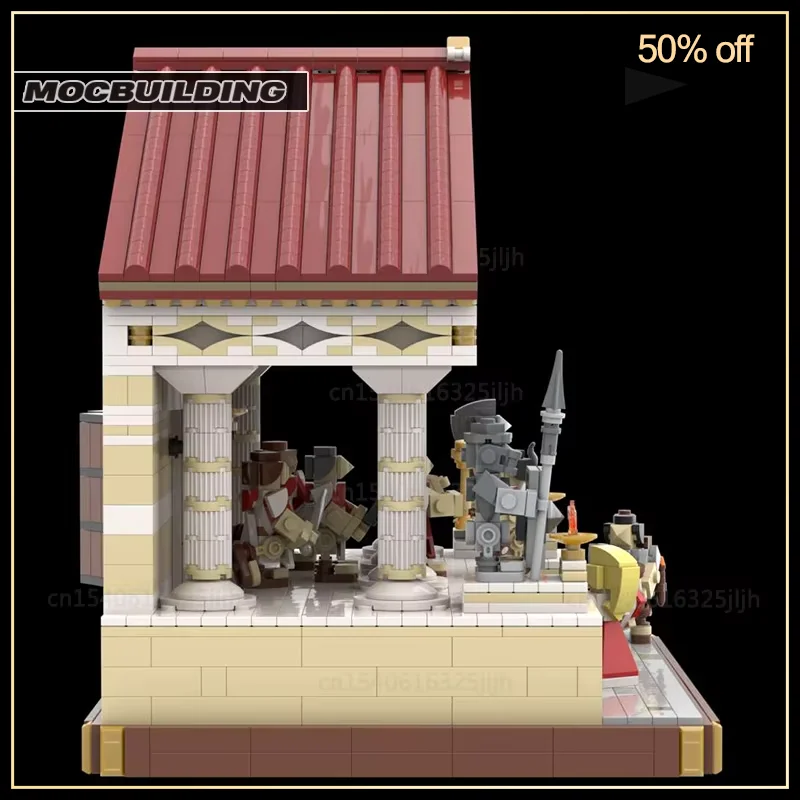 UCS العمارة القلعة الشهيرة MOC اللبنات قصر جمع التكنولوجيا الطوب لتقوم بها بنفسك تجميع نموذج عرض اللعب هدية عيد الميلاد #4