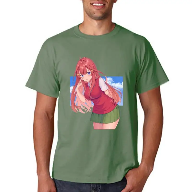 The Quintessential Quintuplets T Shirt Gotoubun no Hanayome Shirt Cute Nakano Ichika Nino Sanjiu Yotsuba Itsuki Cosplay T Shirt