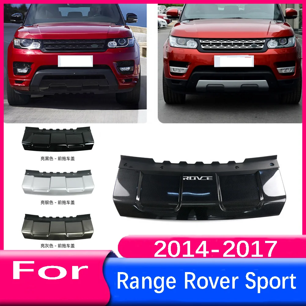 

Car Towing Eye Front Bumper Plate Board Protective Cover For Land Rover Range Rover Sport 2014 2015 2016 2017 L494 LR095427