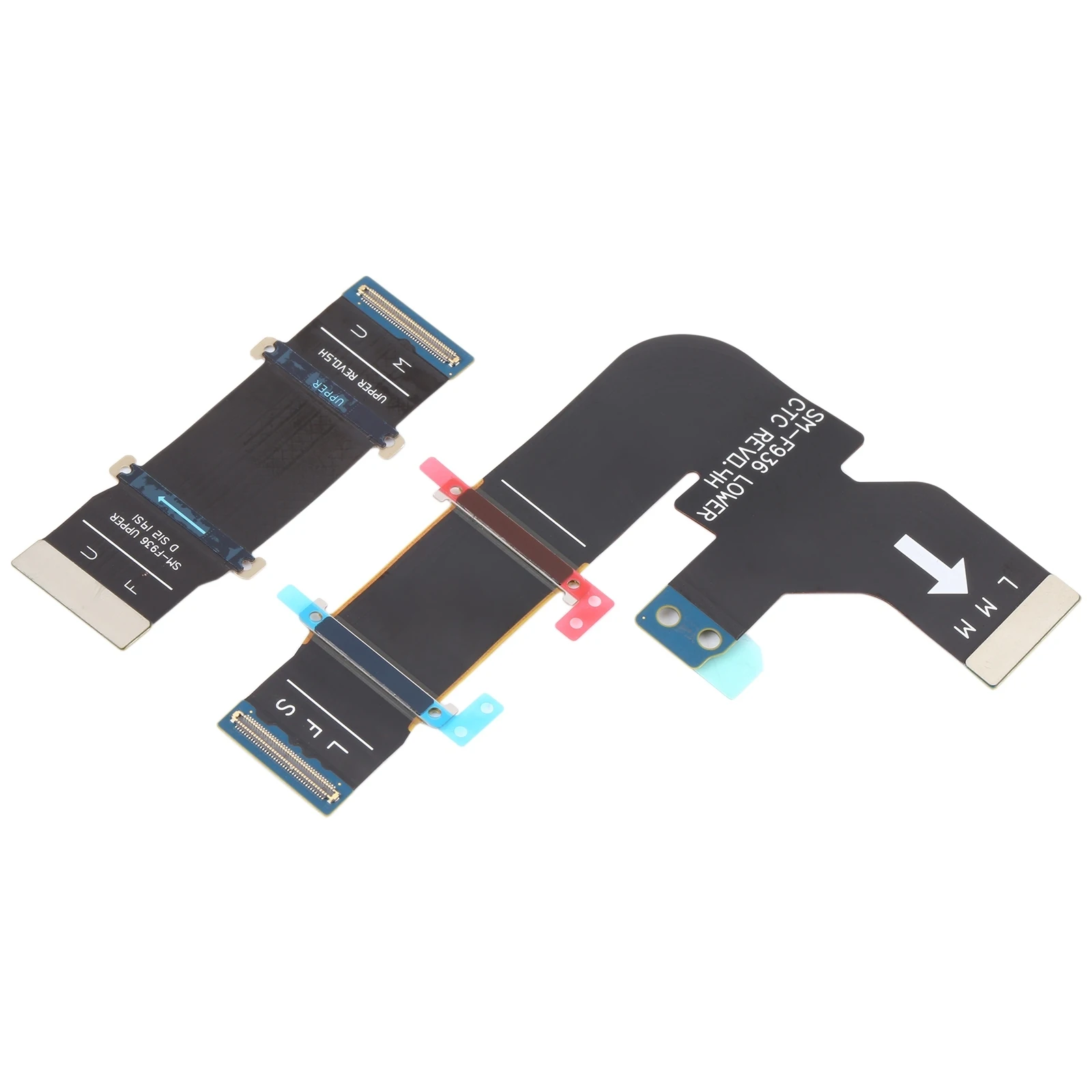 1 Pair Spin Axis Flex Cable for Samsung Galaxy Z Fold4 SM-F936B Phone Flex Cable Repair Replacement Part