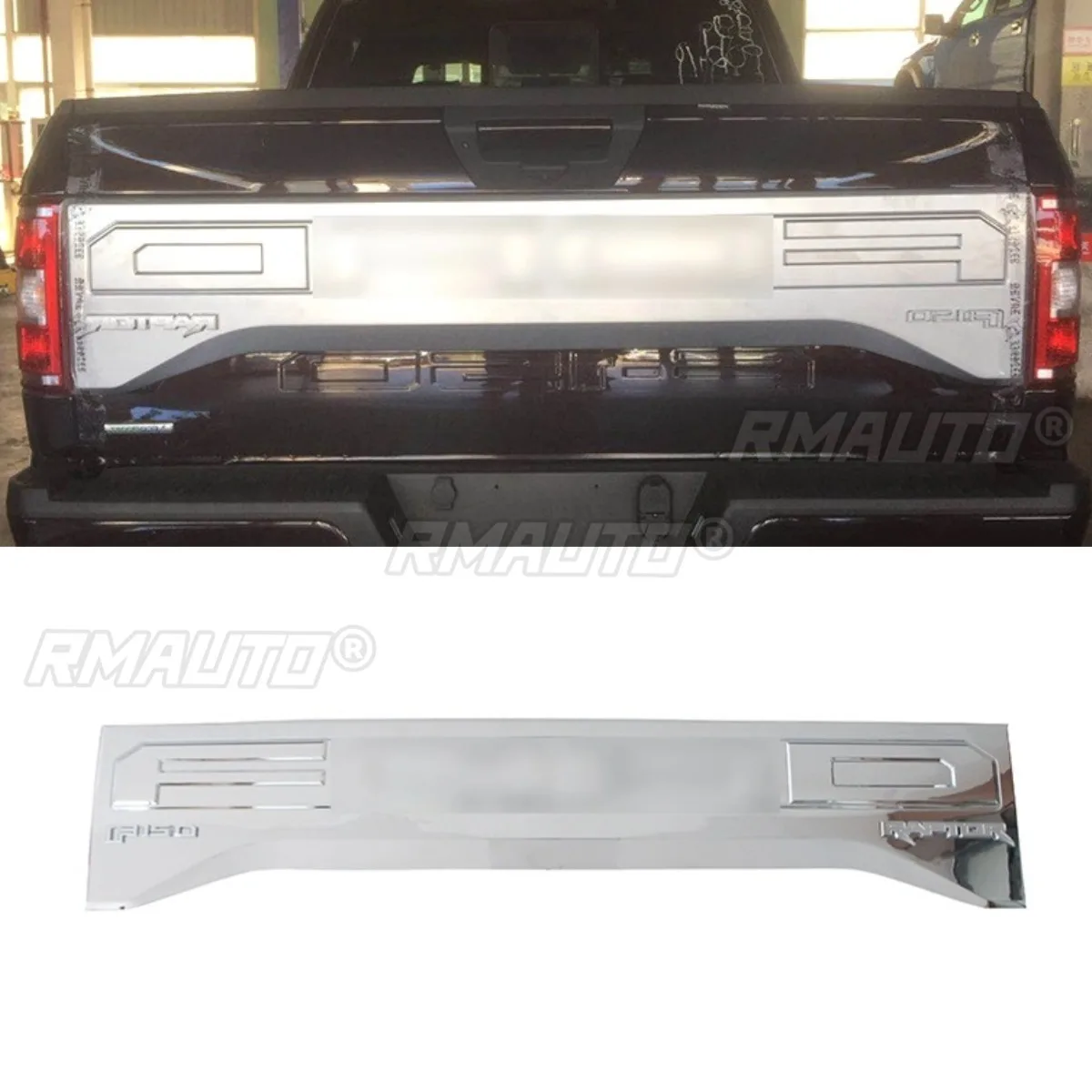 

Задняя дверь автомобиля, задний спойлер, внешняя часть для Ford F150 2015-2017, задняя доска, автомобильные аксессуары