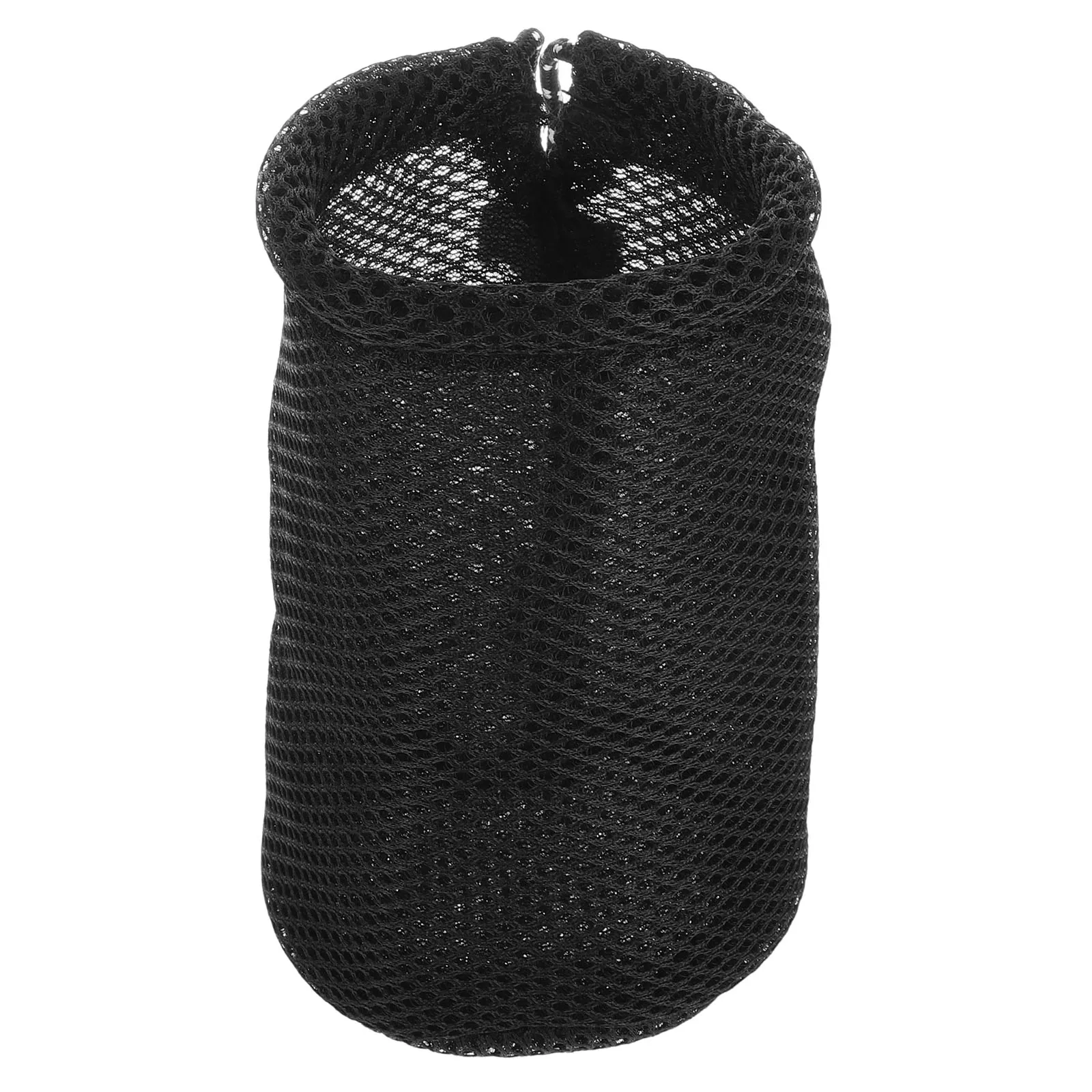 

Multifunctional Camping Storage For Utensils Outdoor Organizer Round Bottom Mesh Bag Lightweight Durable Anti-Collision For Bbq