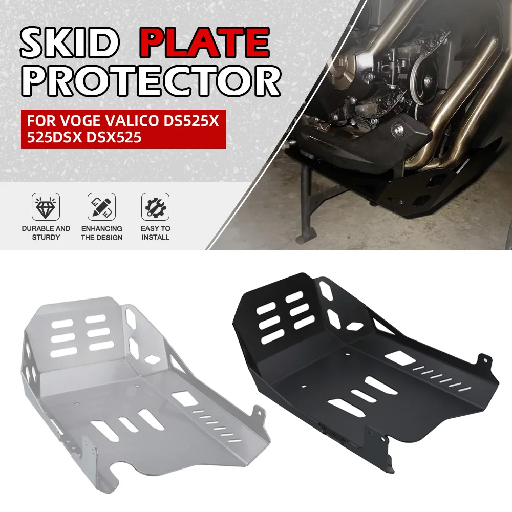 For VOGE Valico DS525X 525DSX 2023-2024-2025 Skid Plate Engine Sprocket Guard Chassis Protection Cover Motorcycle Accessories