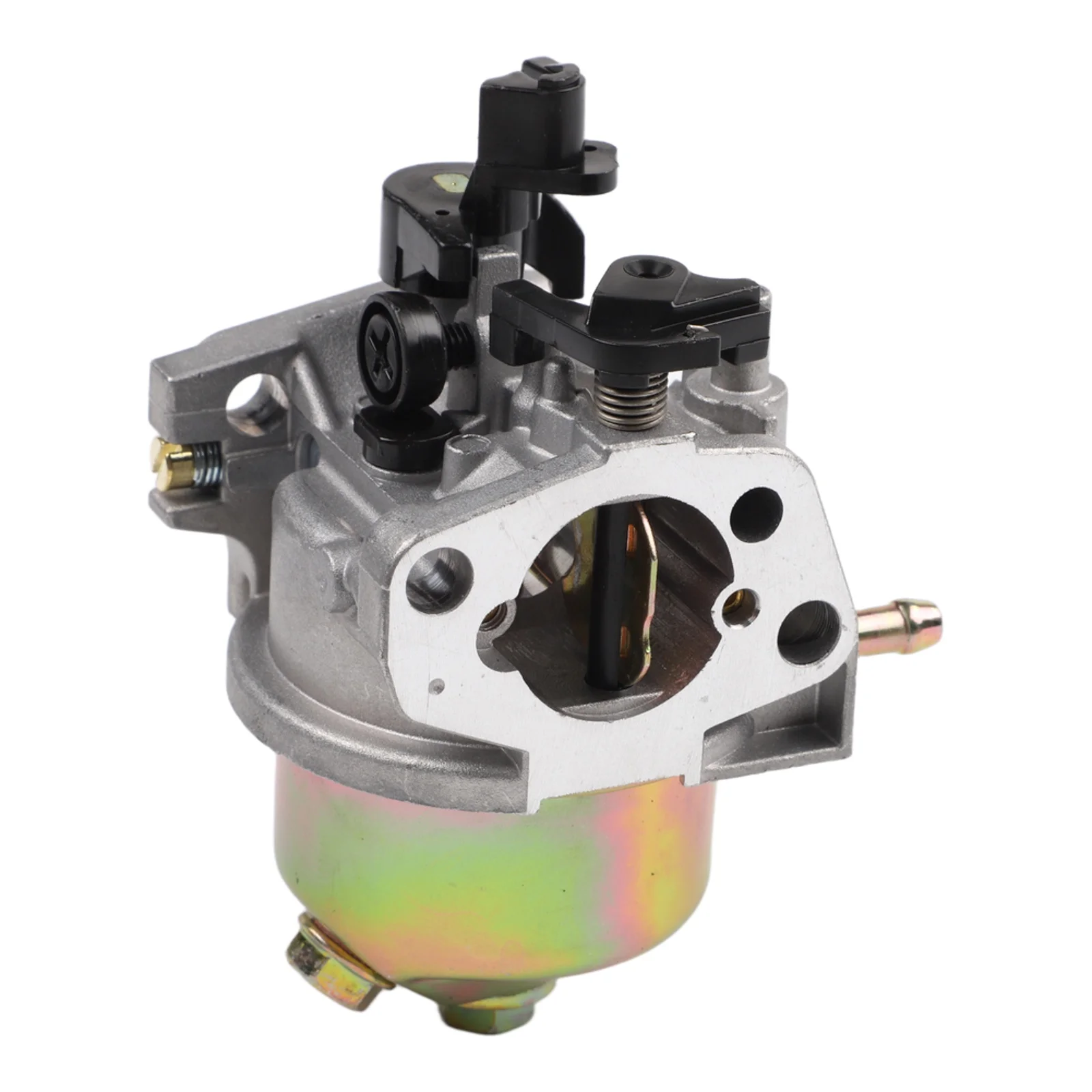 Lawn Mower Carburetor Replacement 19mm with Automatic Choke Fits 1P70F 1P70 1P75F 1P75 196CC Engine Carburettor Fuel Delivery