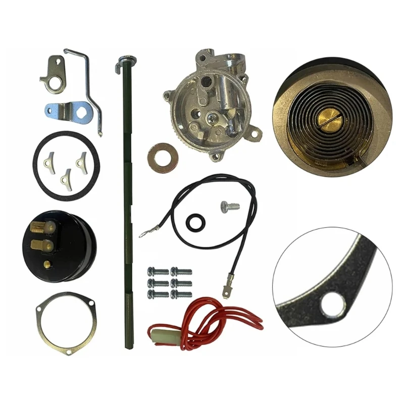 

User Friendly Installation Metal Electric Choke For 1412 1400 1403 1406 1409 Carburetor Systems