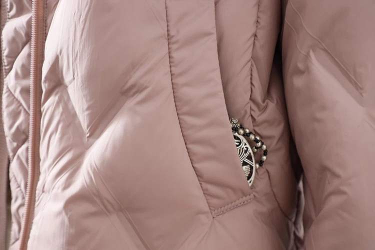 Schinteon Women Light 90% White Duck Down Jacket Casual Loose Autumn Winter Outwear with Hood Korean Style Coat 2026 New