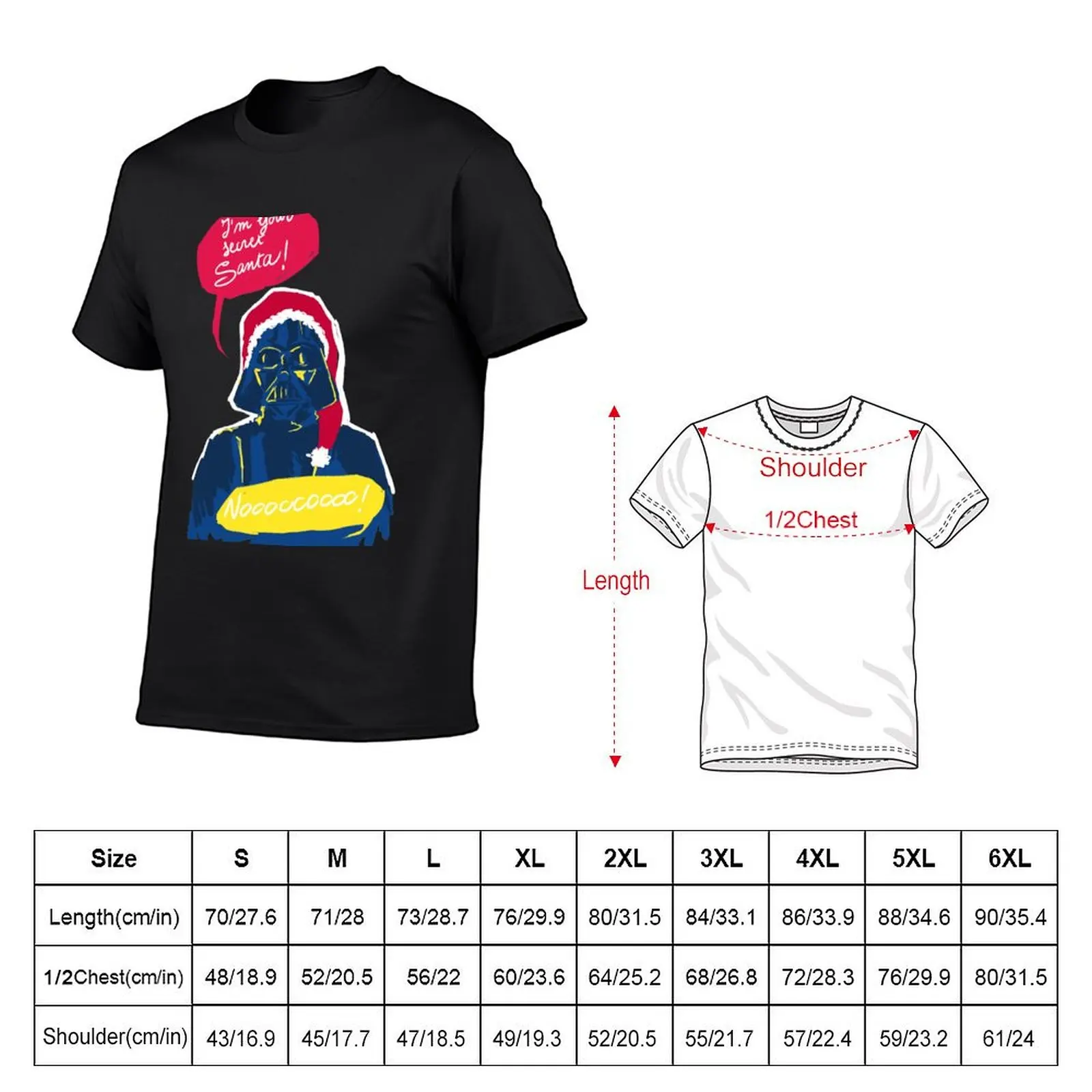 Secret Santa T-Shirt heavyweights korean fashion graphic tee shirt cotton t shirt men