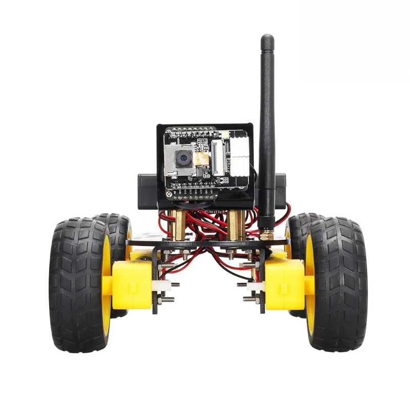 

Smart car four-wheel kit with recognition function DIY starter car robot