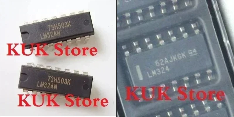 Original   LM324N   ,  LM324DR   LM324
