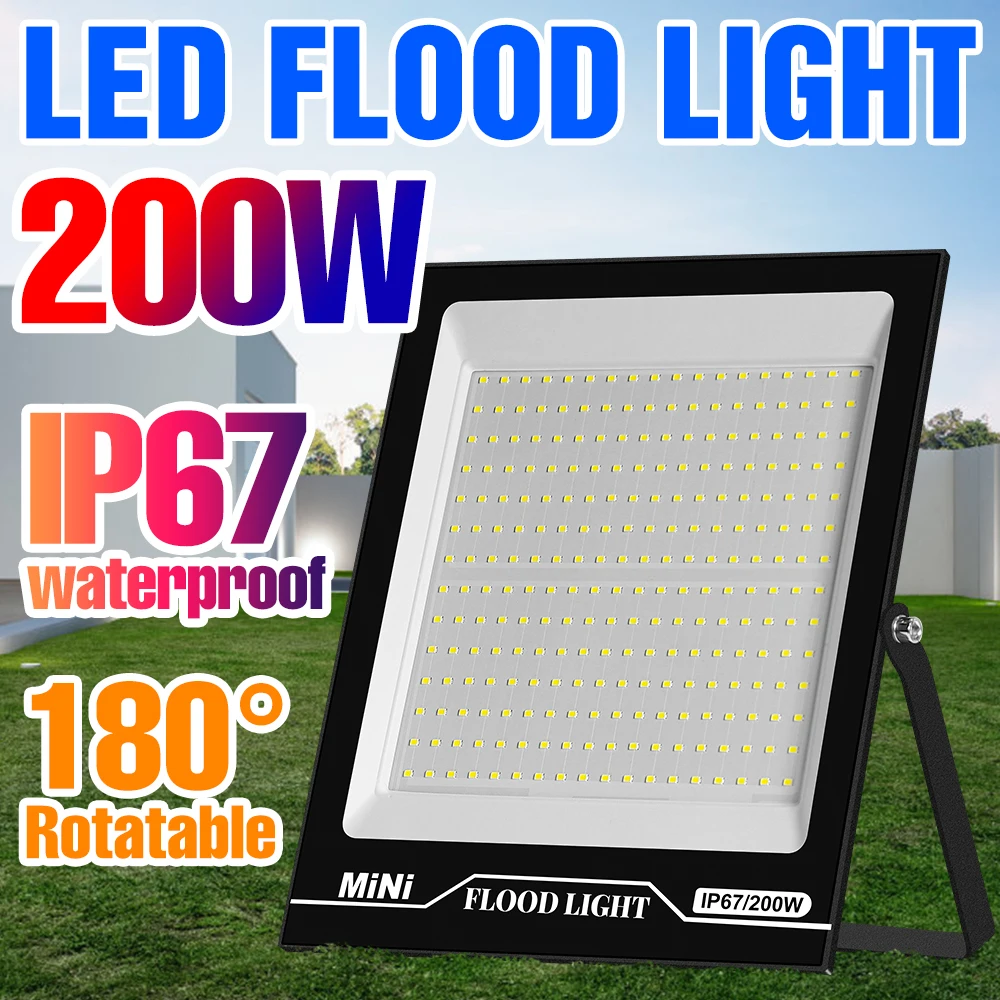 

Outdoor Led Flood Light 220V Garden Wall Lamp Floodlight Street Lights Led Projector Reflector Lamp Waterproof Landscape Light