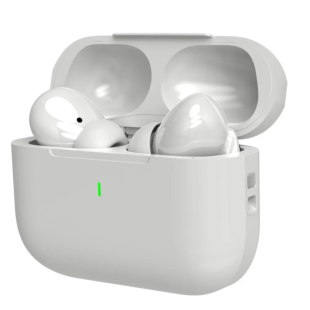 

Airs pods Low Latency Noise Reduction Aluminum Display Bluetooth Earphones Stereo Sports Earphones with Microphone