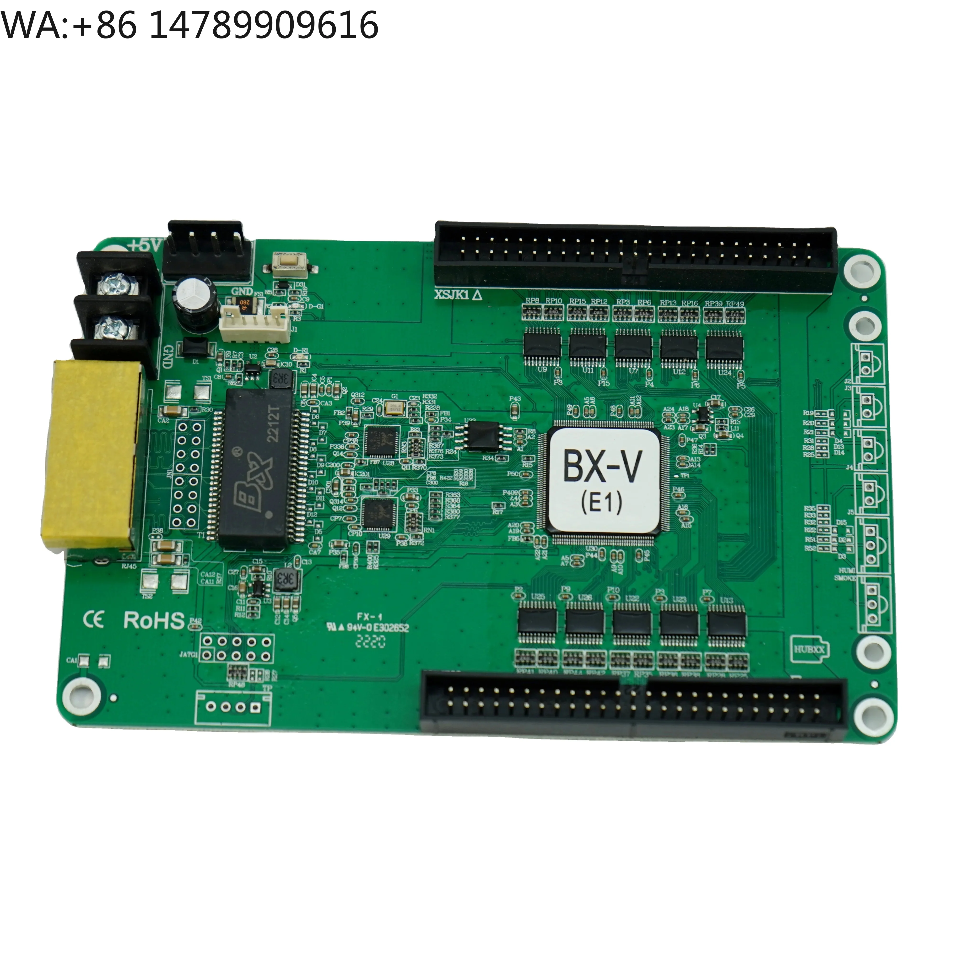 

BX-V Receiving Card LED Display Full Color Synchronous Control Card hd Videos Led Control Card