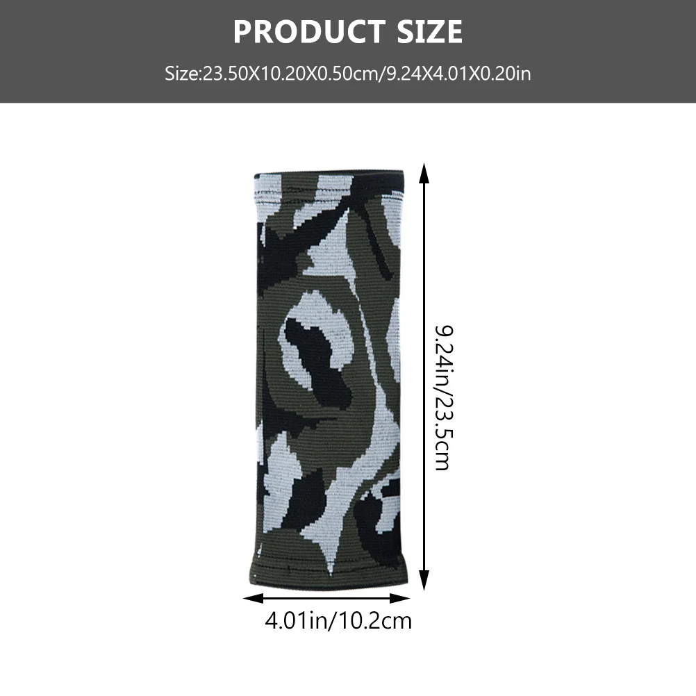 دعامة الكاحل، أكمام مضغوطة، دعم مرن قابل للتنفس للرياضة والجري وكرة السلة واليوجا واللياقة البدنية والتعافي المموه #4