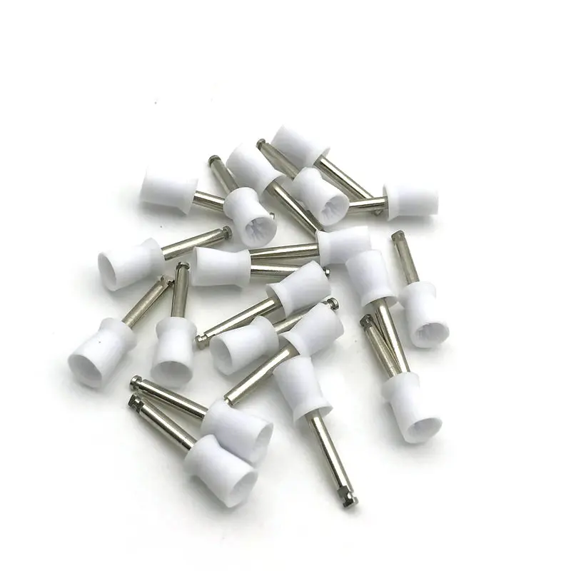 100Pcs Dental Polishing Cup For Low Speed Handpiece Latch Type Rubber Tooth Polish Polishing Brush Prophy Cup Oral hygiene