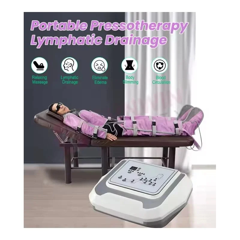Professional Lymphatic Drainage Machine air Pressure Pressotherapy Massage Machine