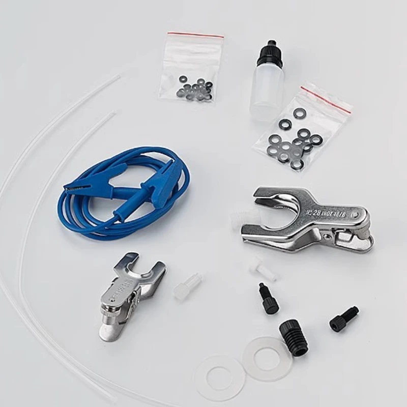 

Electrolytic cell accessories, electrode fixing sealing ring, electrode sealing screw
