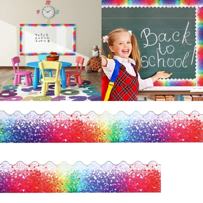 Decorative Border Sticker Trim for Classroom Project and Display