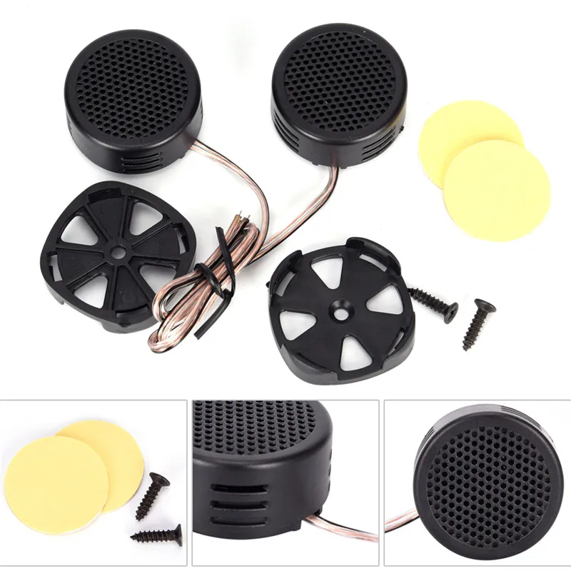 

2Pcs 500 Watts Car Audio Super Power Loud Dome Stereo Tweeter Speakers For Car