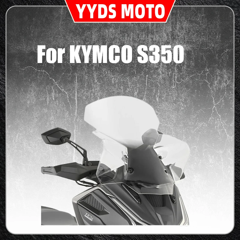For KYMCO S350 Modified Windshield Imported Windshield Front Windshield Accessories Windshield Height Increase