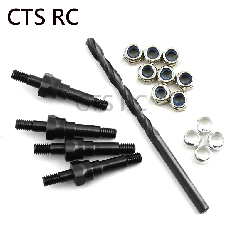 4pcs Steel Metal Shock Standoff Shock Stand for RC Car ARRMA 1/8 KRATON Typhon Talion Notorious 1/7 Infraction 6S