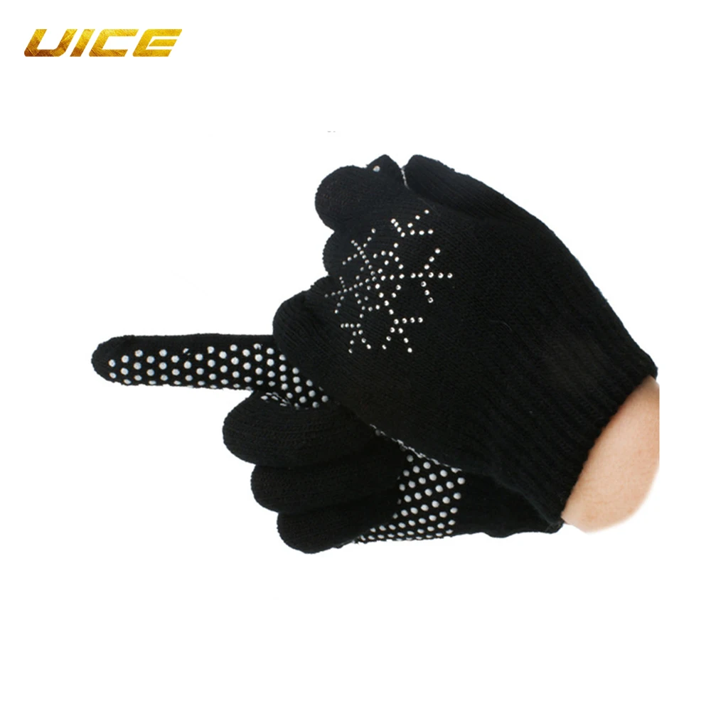 Ice Figure Skating Wrist Gloves Training Warm Hand Protector Thermal Safety For Kids Adult Ice Figure Skating Wrist Gloves