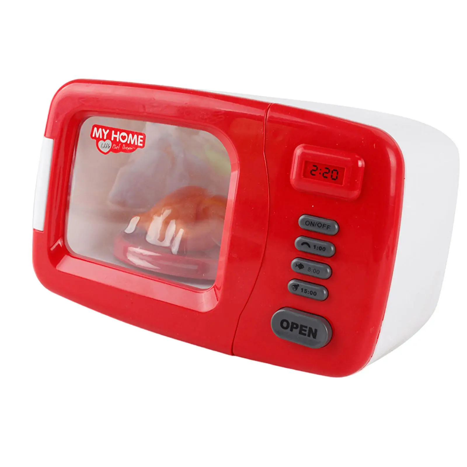 Mini Magnetron Speelset Klein Huishoudapparaat Speelgoed met rijke accessoires