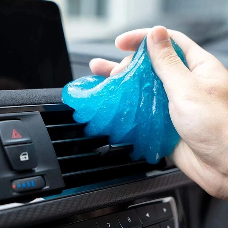 Car Wash Interior Cleaning Gel Slime Machine Computer Keyboard Dirt Auto Vent Magic Dust Remover Glue Car Gels Cleaning Supplies