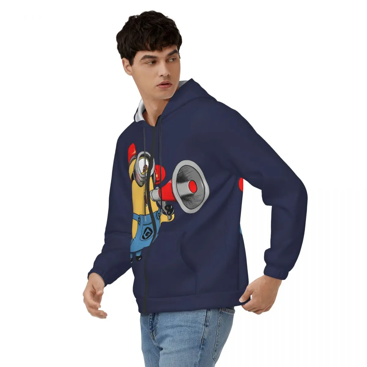 MINIONS Speaker Men Hoodie Despicable Me Minions Clothes  Unique Hoodies New Arrival