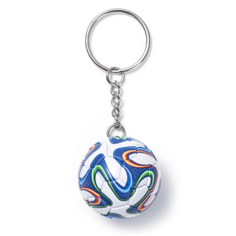 Neuer Fußball-Schlüsselanhänger, Mini-süßer Fußball-Schlüsselanhänger, ideal für Jahreszeitspreise, Rucksäcke, Schlüsselanhänger, Partygeschenke, Team-Souvenir – Detail 9