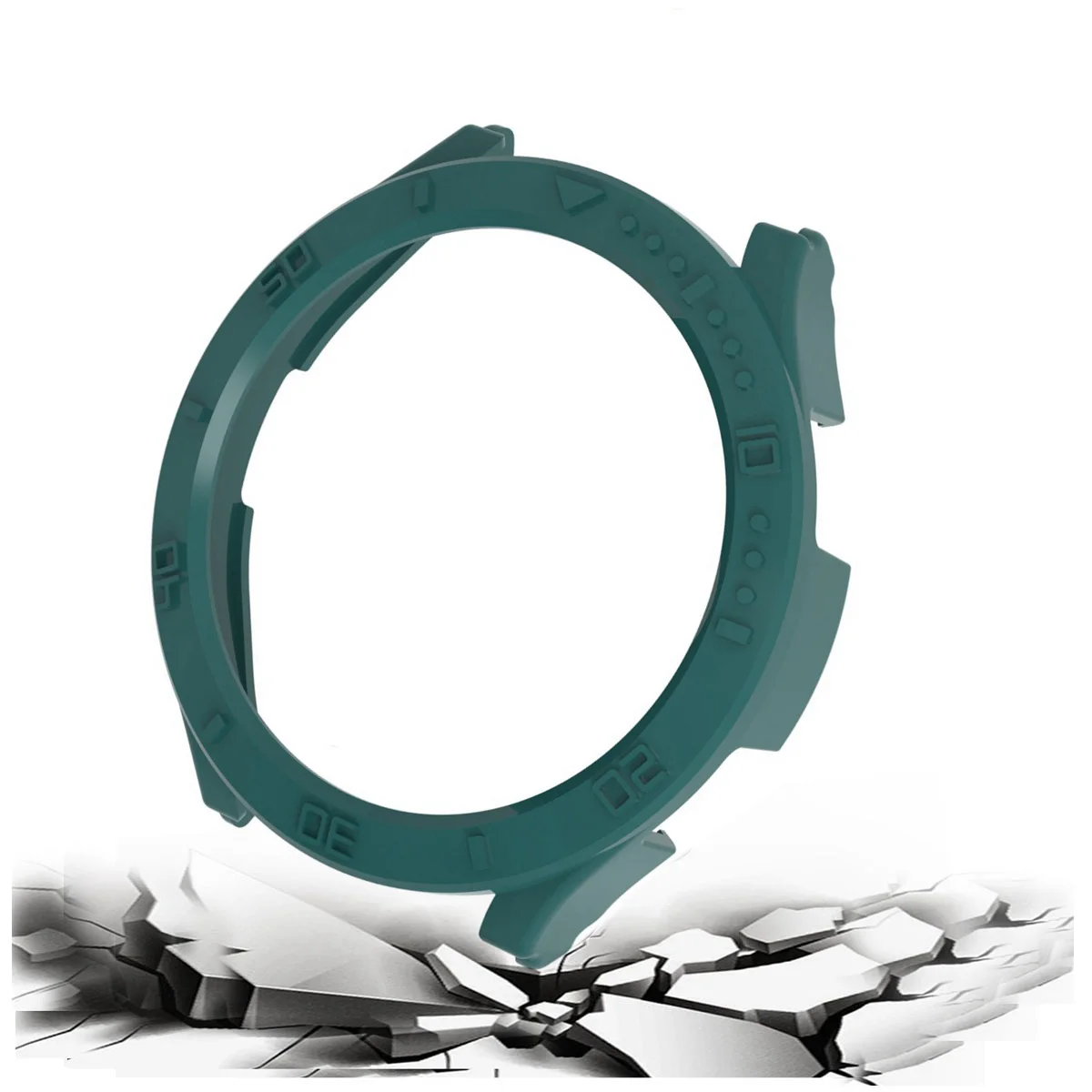 قطعة حافة الثابت شل الإطار حامي الحافة الدائري الحال بالنسبة لسامسونج غالاكسي النشطة 2/ساعة 5/4 40 مللي متر 44 مللي متر Active2 Watch5/4 مقياس الغلاف