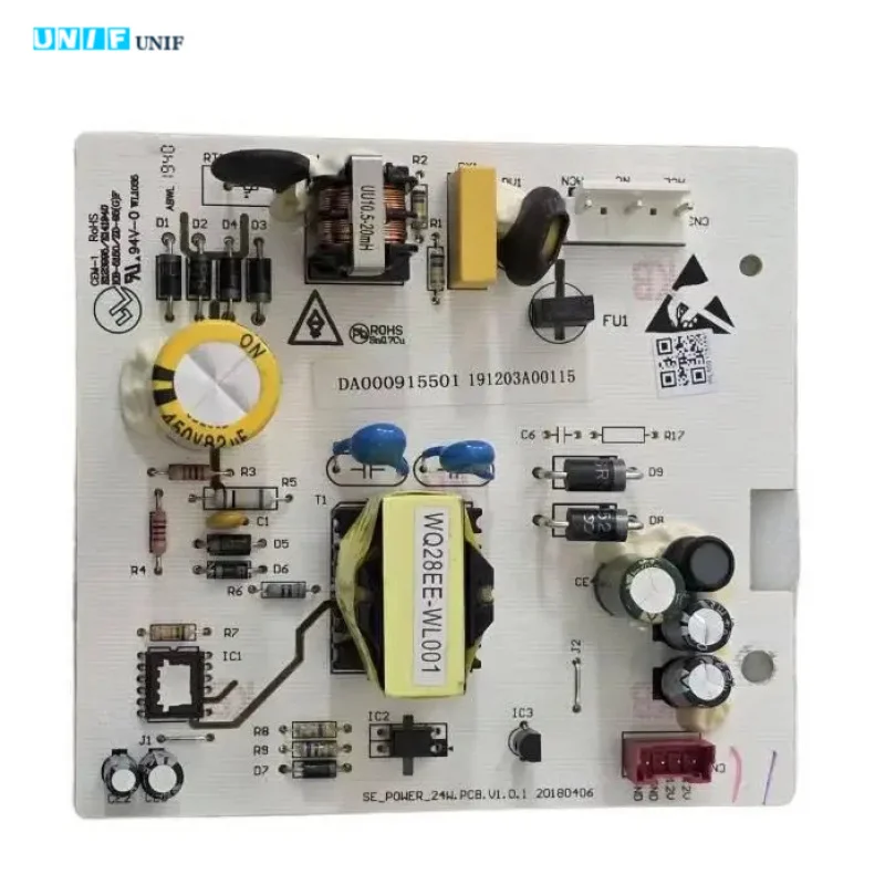 

Precision Control Mainboard for Yunmi Refrigerator BCD-450WMLA DA000915501 Power Computer Circuit Board