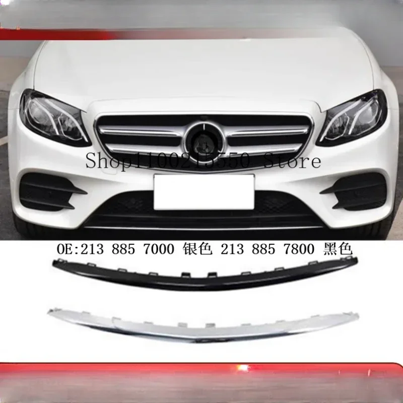 Front bumper chrome decorative strip For Mercedes Benz E-Class W213 Sports version OEM 2138857000 2138857800