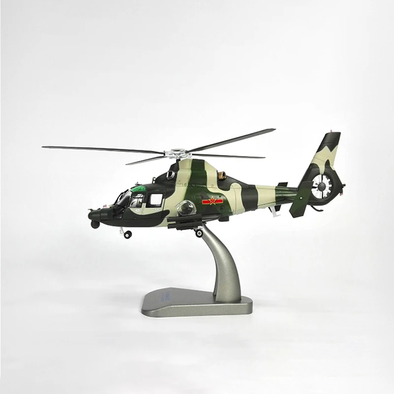 

Diecast Alloy & Plastic Model of Chinese WZ-9 Militarized Combat Helicopter 1:32 Scale Diecast Toy Gift Collection Simulation